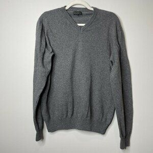 Emi Maglia Wool Cashmere Blend Mens V Neck Sweater Size XL